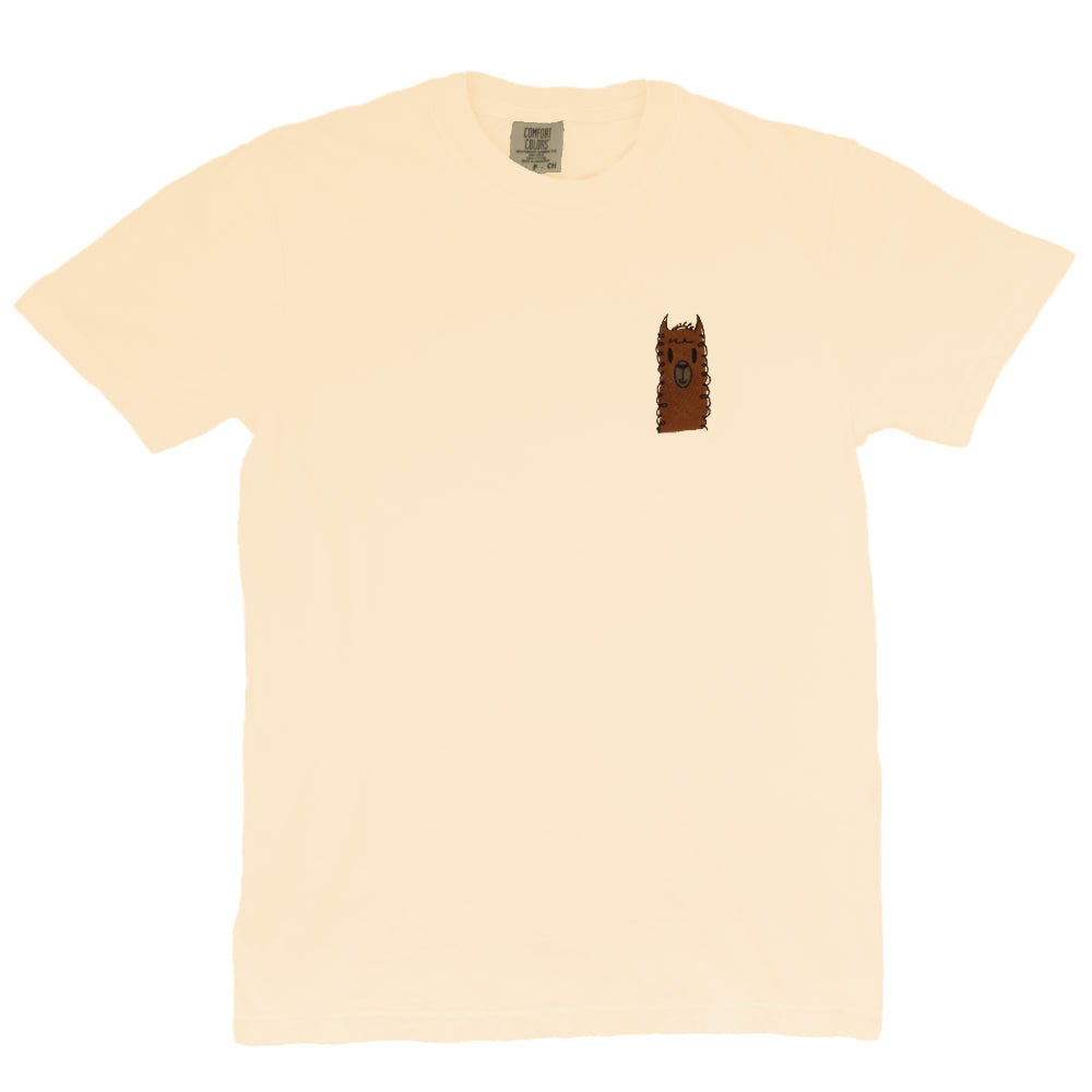 Alpaca Embroidered T-shirt