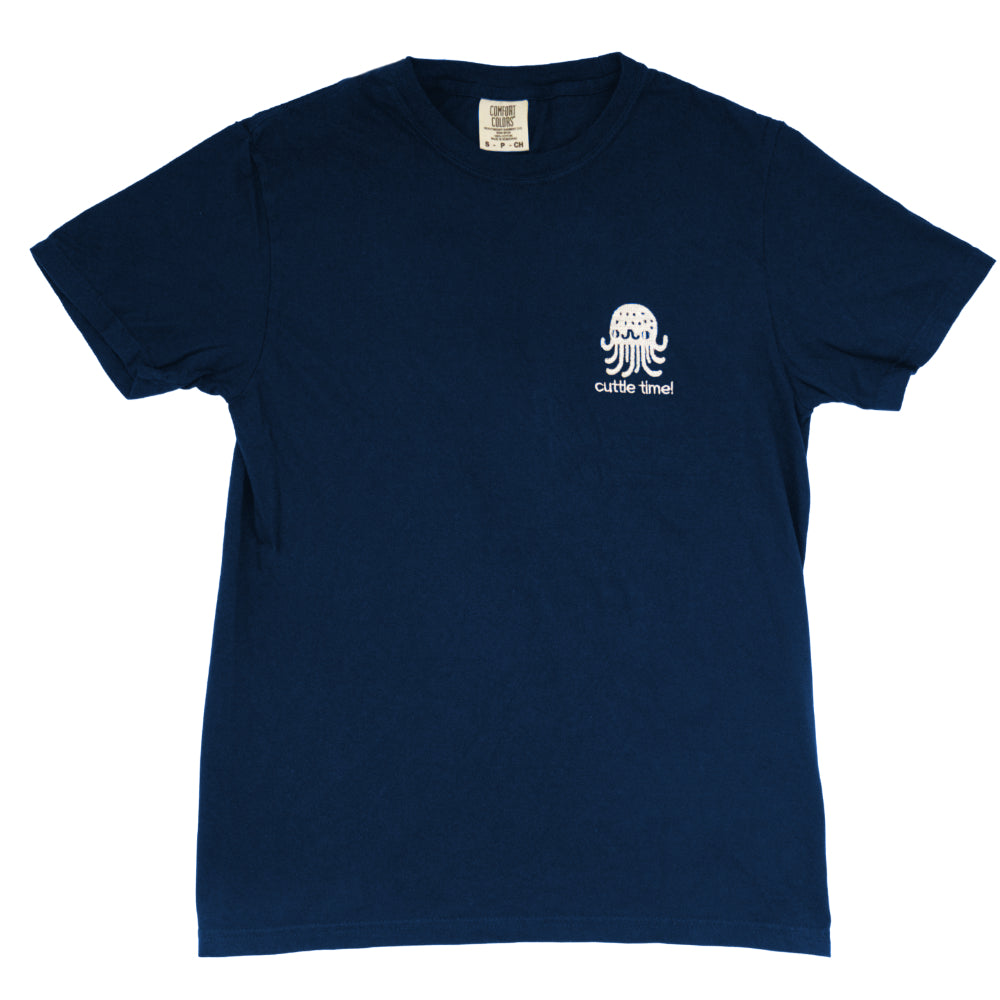 Cuttlefish Embroidered T-shirt