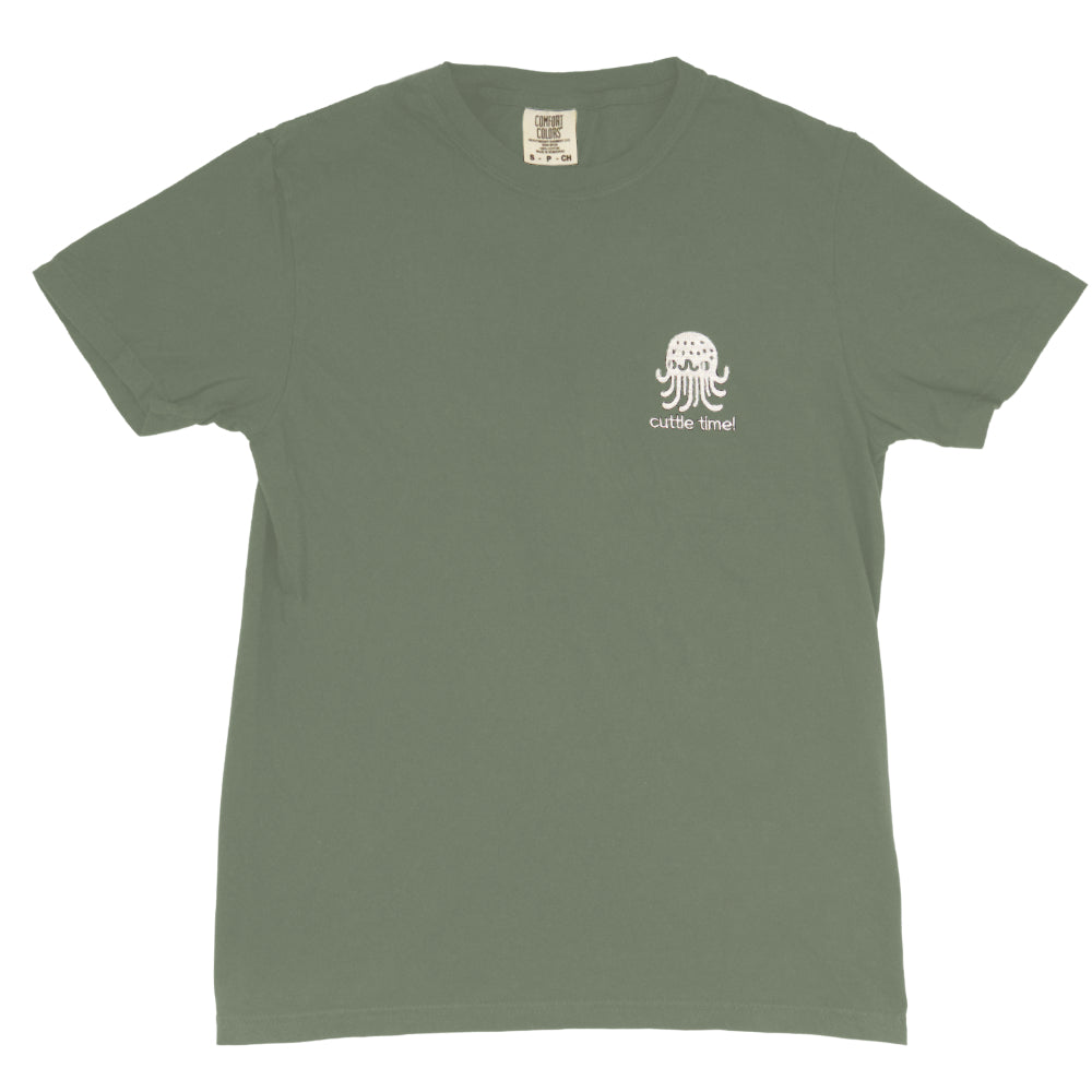 Cuttlefish Embroidered T-shirt