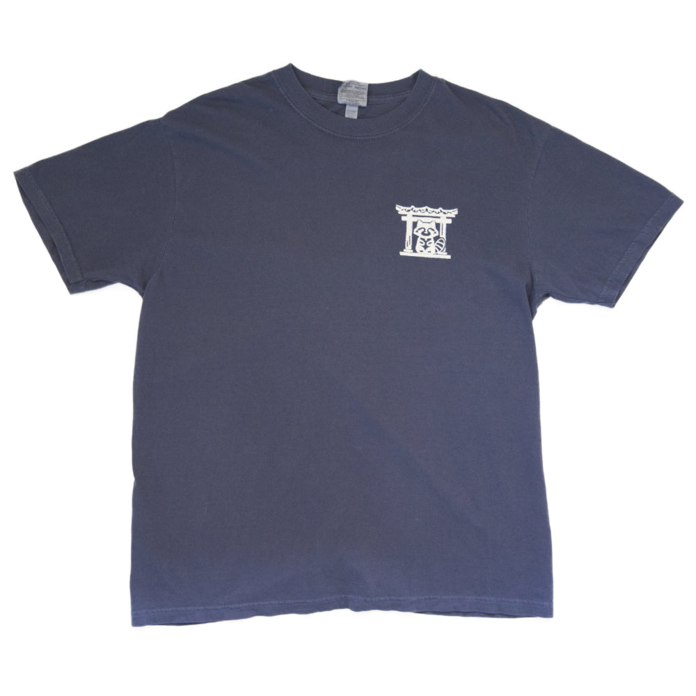 Tanuki Torii Embroidered T-shirt